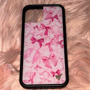 Pink Bow Pattern Wildflower iPhone 13/14 Case - Like New